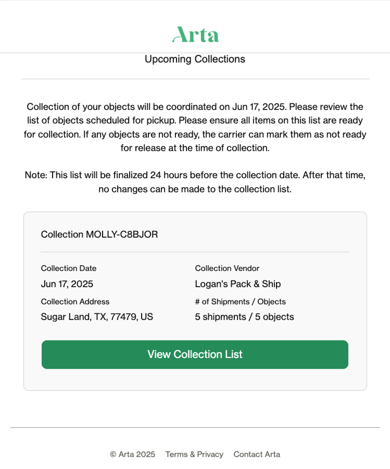 Upcoming Tag Rules Collection Digest